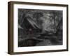 Winter Evening in Fischerhude-Otto Modersohn-Framed Giclee Print