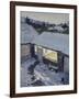 Winter Evening - My Studio-John Cooke-Framed Giclee Print