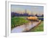 Winter Evening on the Clyst, 2003-Anthony Rule-Framed Giclee Print