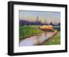 Winter Evening on the Clyst, 2003-Anthony Rule-Framed Giclee Print