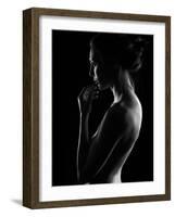 Winter Evening-Dmitriy Batenko-Framed Photographic Print