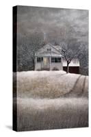 Winter Evening-David Knowlton-Stretched Canvas