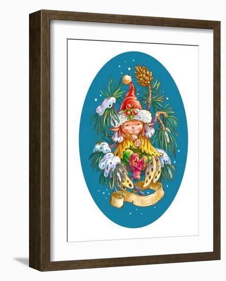 Winter Faerie-Olga Kovaleva-Framed Giclee Print