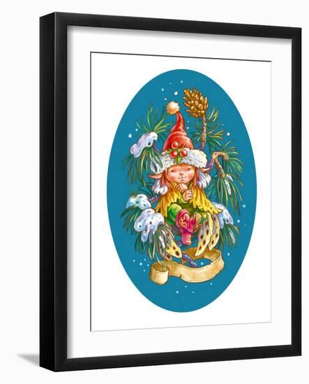 Winter Faerie-Olga Kovaleva-Framed Giclee Print