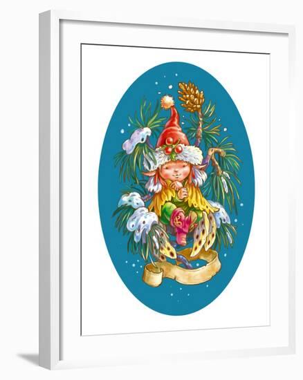 Winter Faerie-Olga Kovaleva-Framed Giclee Print