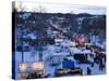 Winter Fair, Jokkmokk, Norrbotten, Northern Sweden-Peter Adams-Stretched Canvas