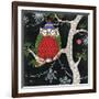 Winter Fantasy Owls II-Paul Brent-Framed Art Print