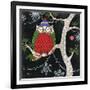 Winter Fantasy Owls II-Paul Brent-Framed Art Print