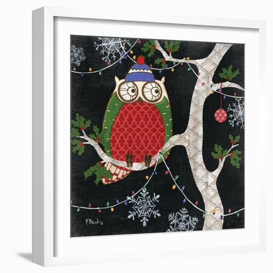 Winter Fantasy Owls II-Paul Brent-Framed Art Print