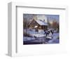 Winter Farm-M^ Caroselli-Framed Art Print