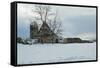 Winter Farm-Dana Styber-Framed Stretched Canvas