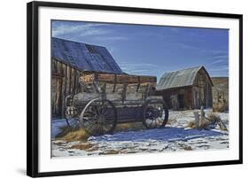 Winter Farm-Robert Kaler-Framed Photographic Print