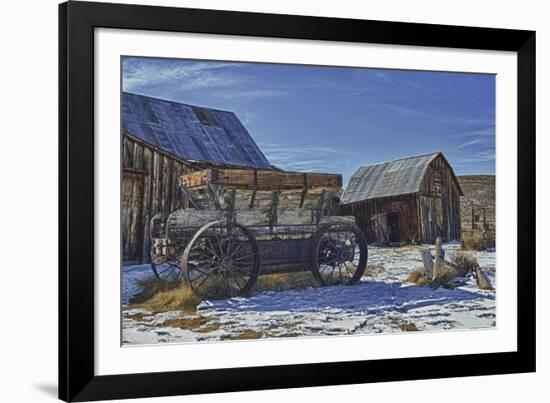 Winter Farm-Robert Kaler-Framed Photographic Print