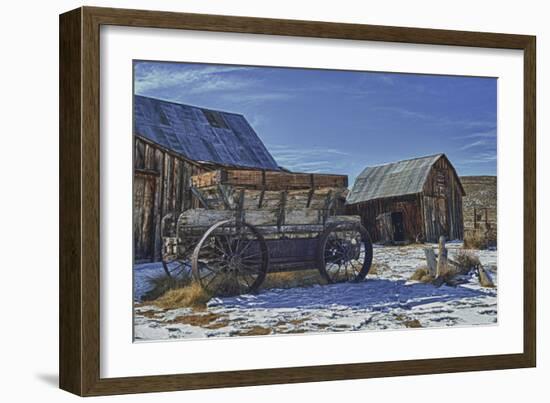 Winter Farm-Robert Kaler-Framed Photographic Print