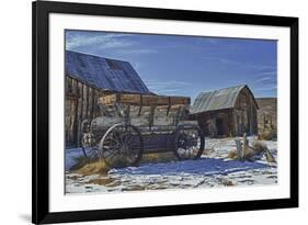 Winter Farm-Robert Kaler-Framed Photographic Print