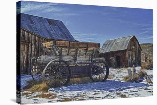 Winter Farm-Robert Kaler-Stretched Canvas