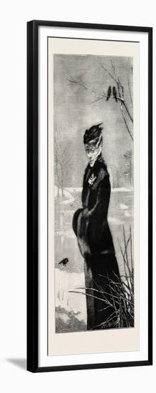 Winter, Fashion, 1882-null-Framed Giclee Print