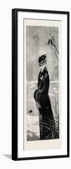 Winter, Fashion, 1882-null-Framed Premium Giclee Print