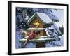 Winter Feast-William Vanderdasson-Framed Giclee Print