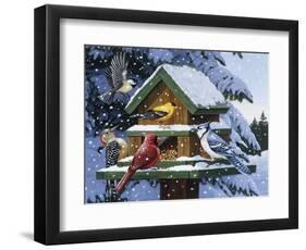 Winter Feast-William Vanderdasson-Framed Premium Giclee Print