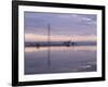 Winter Fenland Scene, Whittlesey, Near Peterborough, Cambridgeshire, England, United Kingdom-Lee Frost-Framed Photographic Print