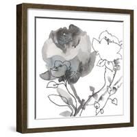 Winter Floral Illustrated I-Sandra Jacobs-Framed Giclee Print