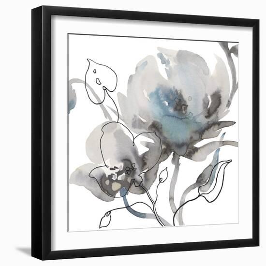 Winter Floral Illustrated II-Sandra Jacobs-Framed Giclee Print