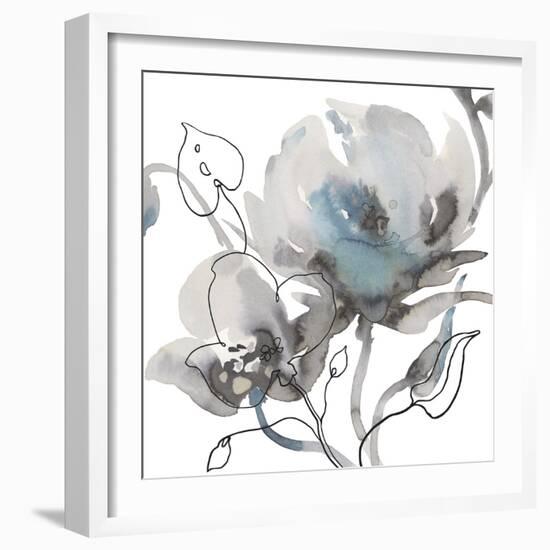 Winter Floral Illustrated II-Sandra Jacobs-Framed Giclee Print