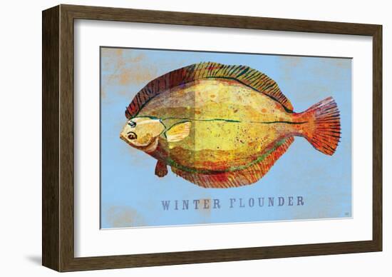 Winter Flounder-John Golden-Framed Art Print