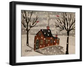 Winter Flurries-Karla Gerard-Framed Giclee Print