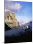 Winter Fog Surrounding El Capitan, Yosemite National Park, California, USA-David Welling-Mounted Photographic Print