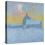 Winter Fog (Winter in Maloj)-Giovanni Giacometti-Stretched Canvas