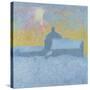 Winter Fog (Winter in Maloj)-Giovanni Giacometti-Stretched Canvas