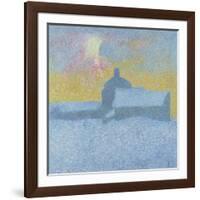 Winter Fog (Winter in Maloj)-Giovanni Giacometti-Framed Giclee Print