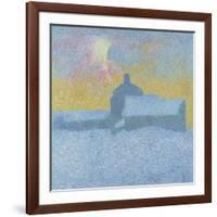 Winter Fog (Winter in Maloj)-Giovanni Giacometti-Framed Giclee Print