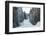 Winter Forest and A Snow Road-nblx-Framed Photographic Print