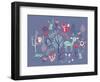 Winter Forest Friends-null-Framed Giclee Print