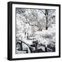 Winter Forest - In the Style of Oil Painting-Philippe Hugonnard-Framed Giclee Print