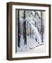 Winter Forest-Konstantin Yakovlevich Kryzhitsky-Framed Giclee Print