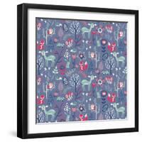 Winter Forest-null-Framed Giclee Print