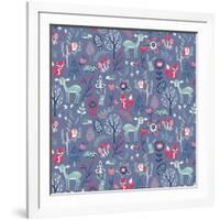 Winter Forest-null-Framed Giclee Print