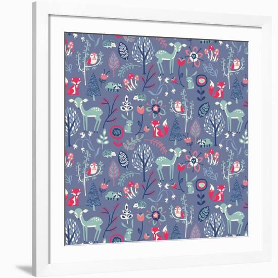 Winter Forest-null-Framed Giclee Print