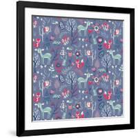 Winter Forest-null-Framed Giclee Print