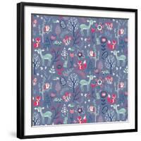 Winter Forest-null-Framed Giclee Print