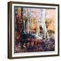 Winter forest-Mary Smith-Framed Giclee Print