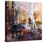 Winter forest-Mary Smith-Stretched Canvas