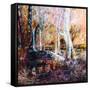 Winter forest-Mary Smith-Framed Stretched Canvas