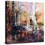 Winter forest-Mary Smith-Stretched Canvas