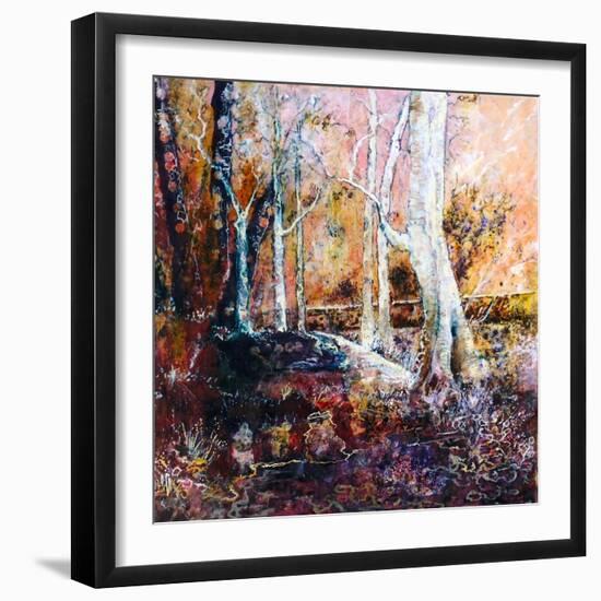 Winter forest-Mary Smith-Framed Premium Giclee Print