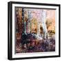 Winter forest-Mary Smith-Framed Premium Giclee Print